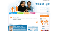 Desktop Screenshot of faithandlight.org